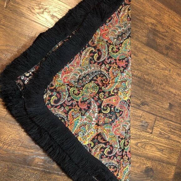 Large multicolor scarf/wrap/cover-up - Picture 6 of 9